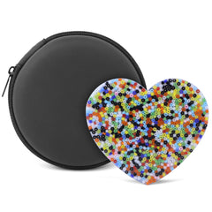 RadBizz Picky Pad compact case with heart-pack design for discreet carry.