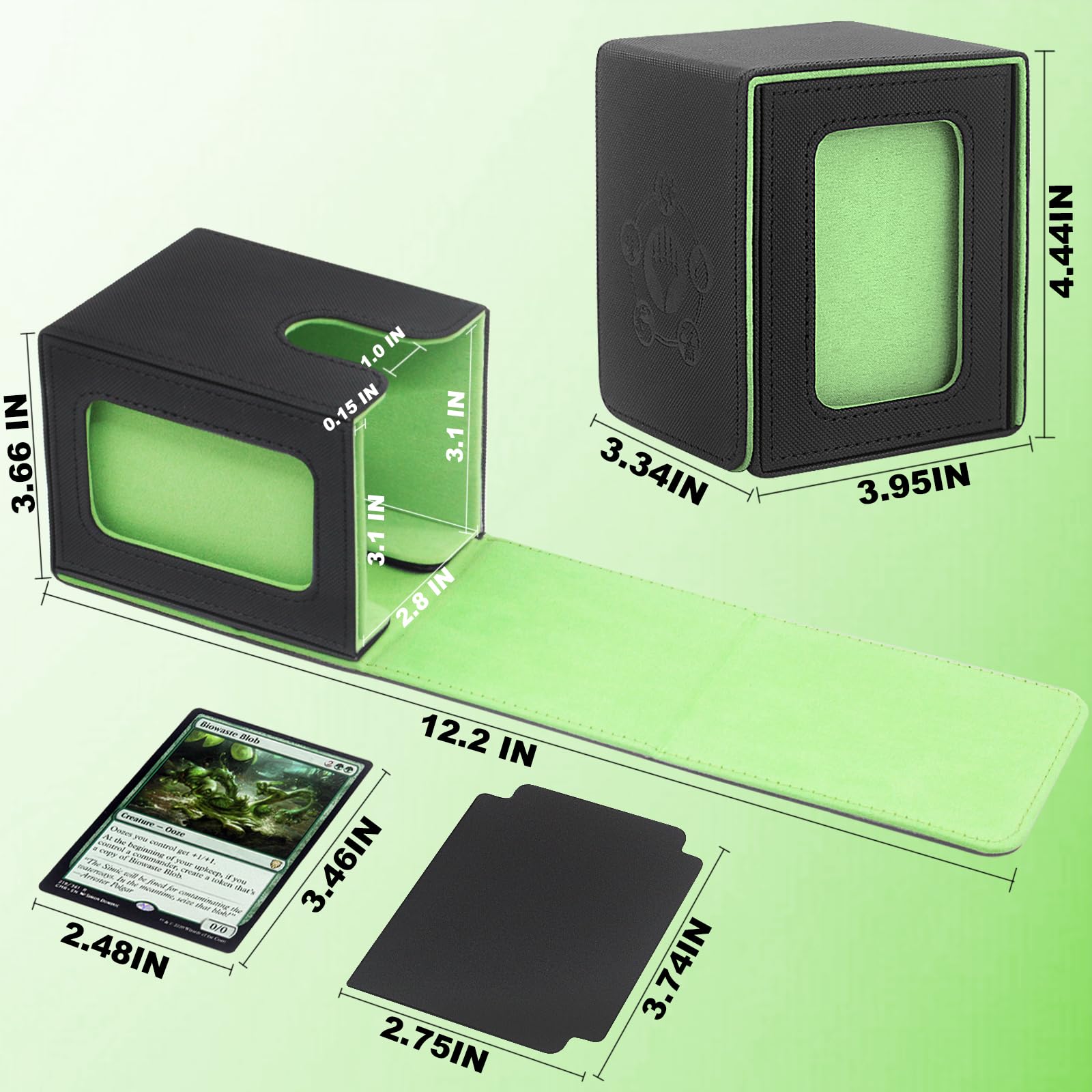 RADWIMPS Card Deck Box magnetic closure keeps cards secure during transport