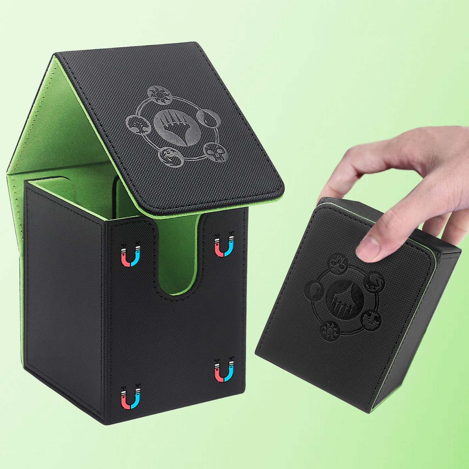RADWIMPS Card Deck Box PU leather exterior feels premium and durable