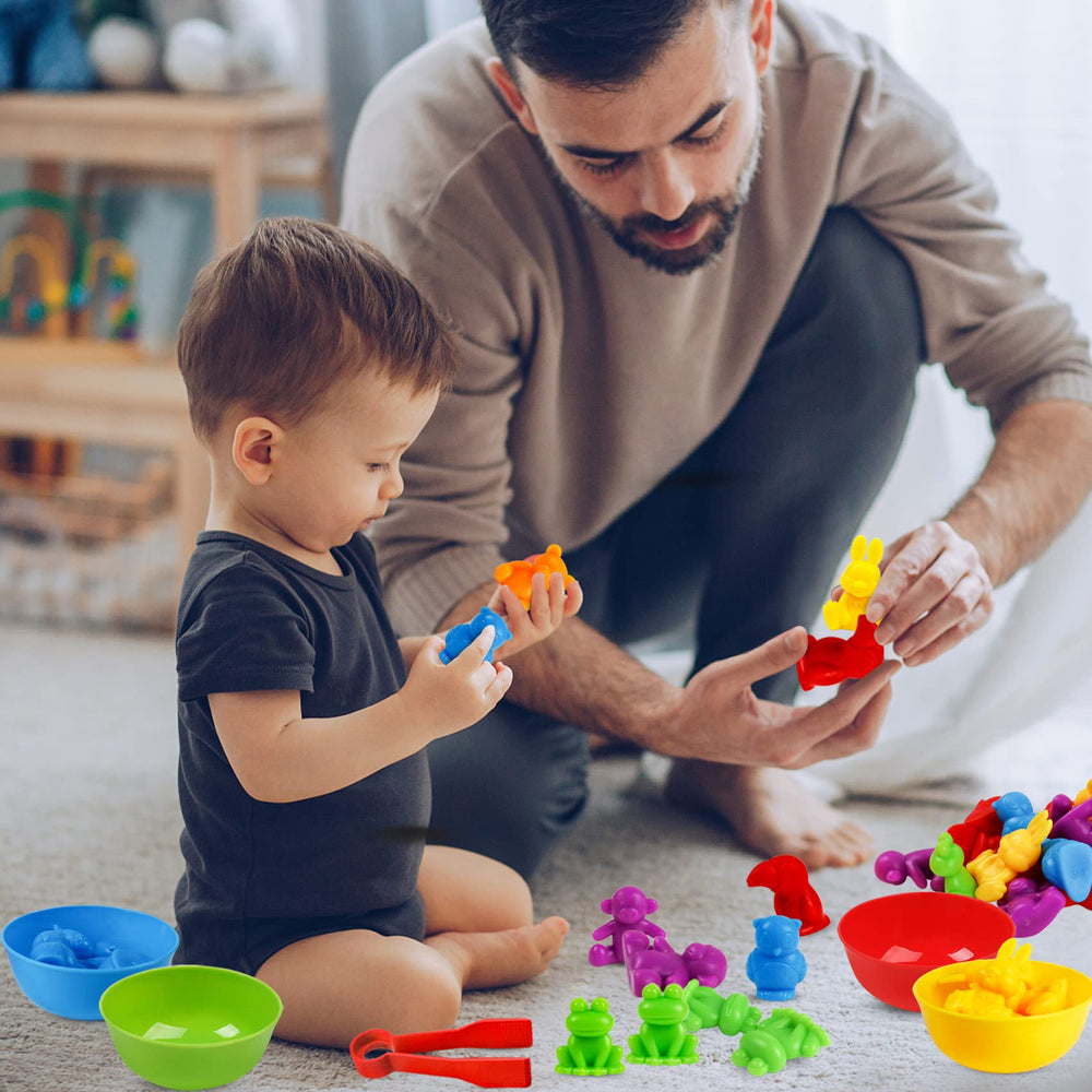 RAEQKS Montessori early math set supports counting and hands-on learning.