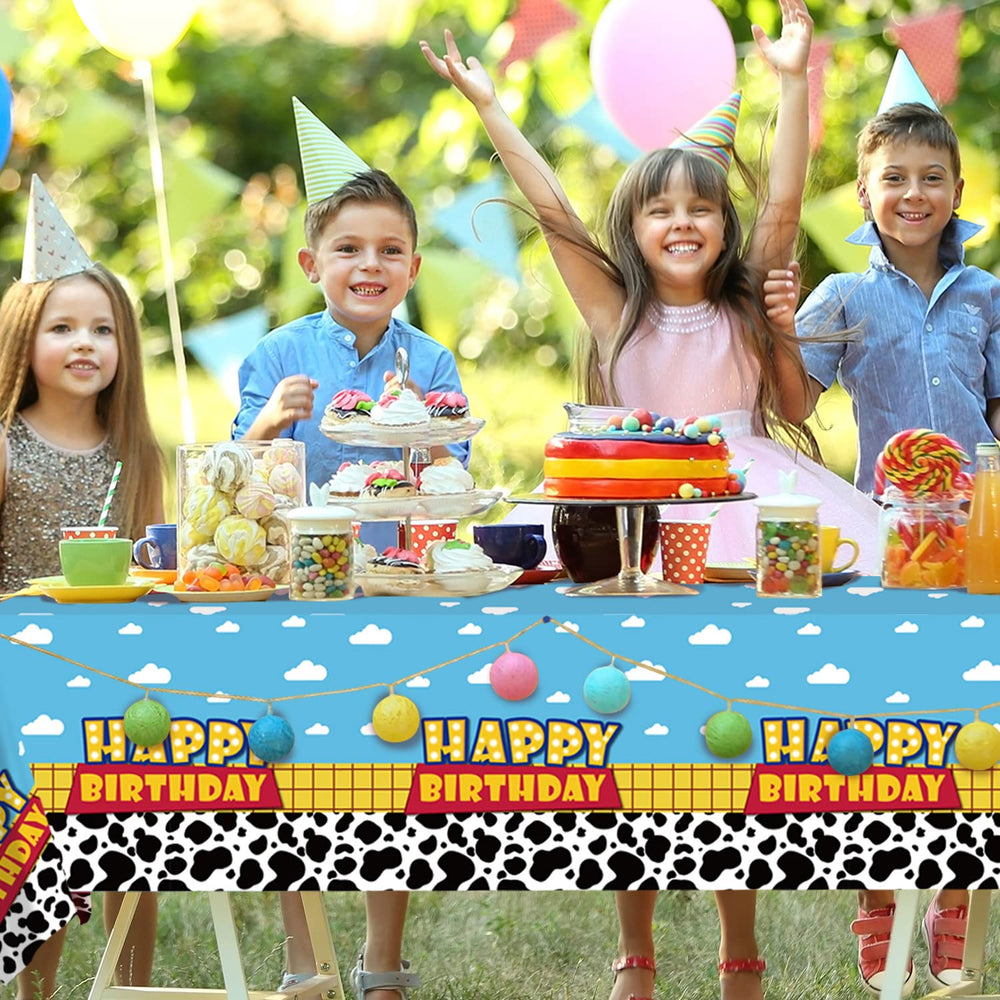 Ragnhild cow theme cover, perfect for home, cafe, or birthday gatherings.