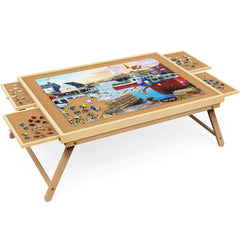 RAGOZONERY puzzle board with large surface for seamless 2000-piece assembly