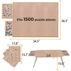 RAGOZONERY puzzle table portable use on sofa, floor, or bed.