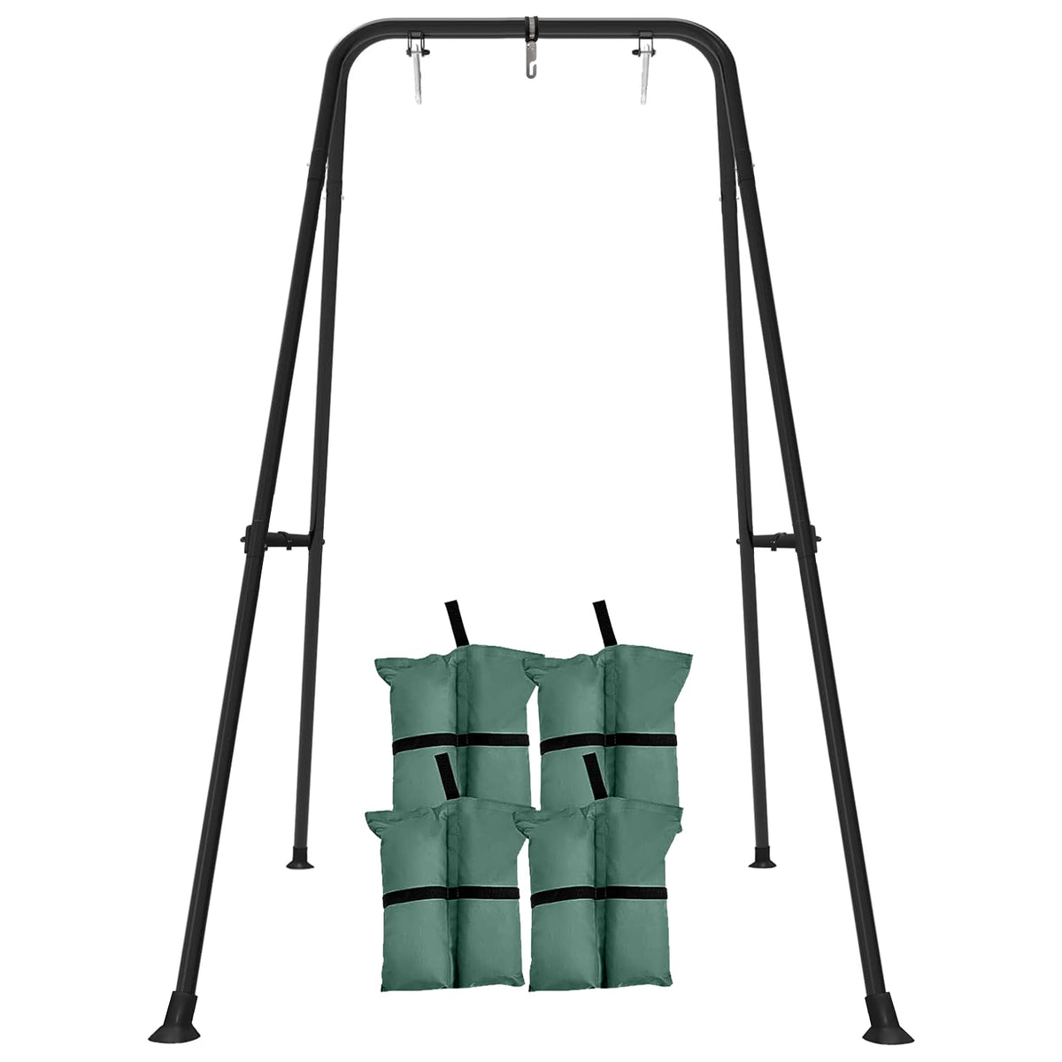 Ragozonery Swing Stand showing sturdy A-frame support for safe backyard play