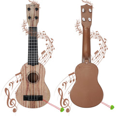 Raimy 17in ukulele home decor, adds warm musical atmosphere to a room.