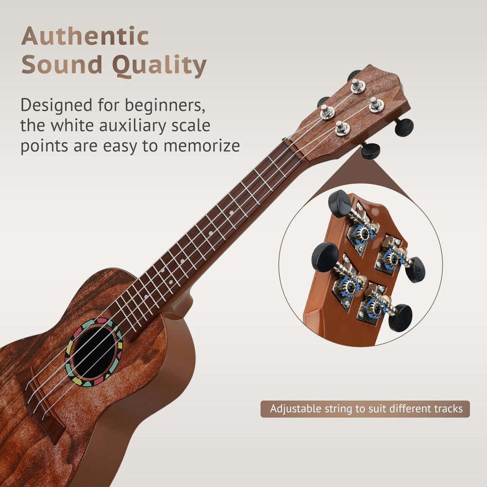 Child-friendly Raimy instrument with easy-to-hold neck supports early music education.