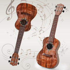 Raimy kids guitar in mahogany finish highlights durable, safe materials for beginners.