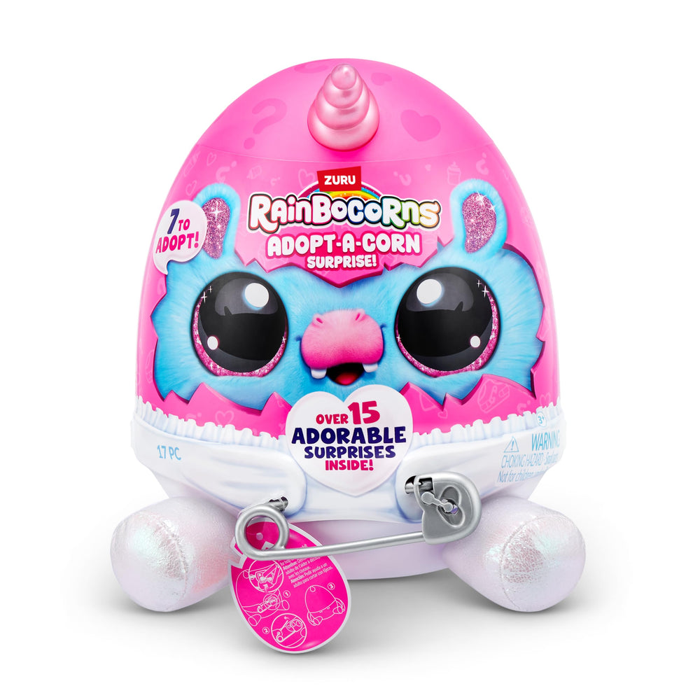 Rainbocorns Adopt-A-Corn reusable diaper egg for easy storage after play.