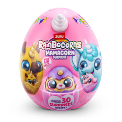Rainbocorns Mama Corn plush baby ready for tummy pocket cuddles