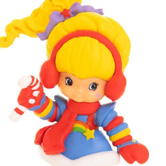 Twink Sprite winter Cheebee on a star-shaped sled, great for shelf display and collection.
