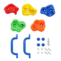 Rainbow Craft colorful rock grips in five colors boost engagement