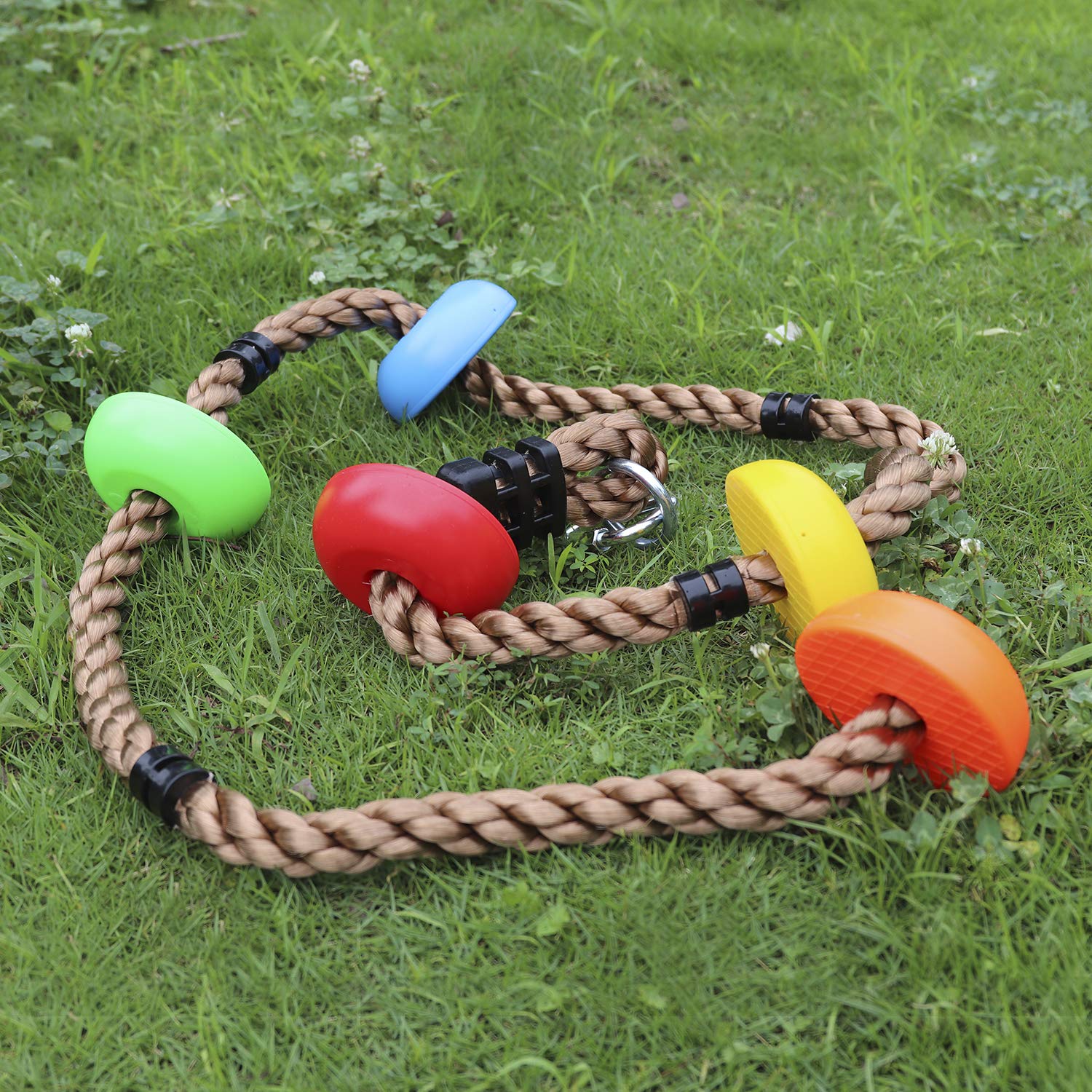 Rainbow Craft Obstacle course accessory enhances ninja setups with durable construction