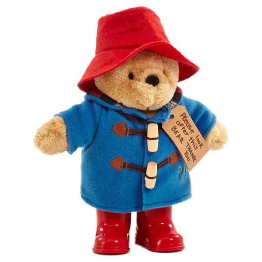 Rainbow Designs Paddington Bear with Boots standing pose, perfect cuddle companion