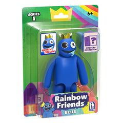 Rainbow Friends Blue action figure front view with poseable joints for dynamic play