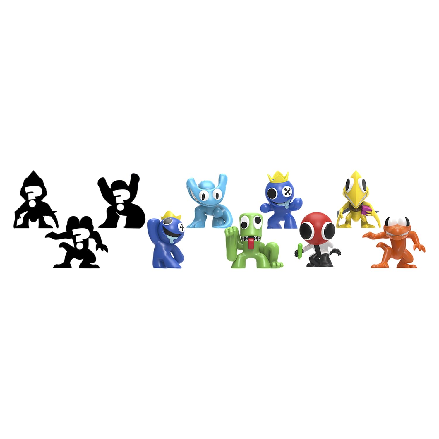 Rainbow Friends Series 2 minifigures mystery finish figures add surprise collectibility