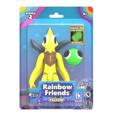 Rainbow Friends Yellow Bird Series 2 action figure front view for display and imaginative play