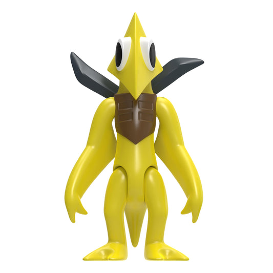 Rainbow Friends Yellow Bird Series 2 action figure side view, ideal for collections and storytelling