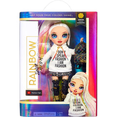 Rainbow High Amaya Raine Jr High knee-high boots with gold hardware for stylish outfits