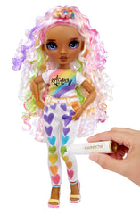 Rainbow High Color & Create doll scrunchie design for creative accessories