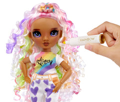 Rainbow High Color & Create doll shoes coloring for bold style