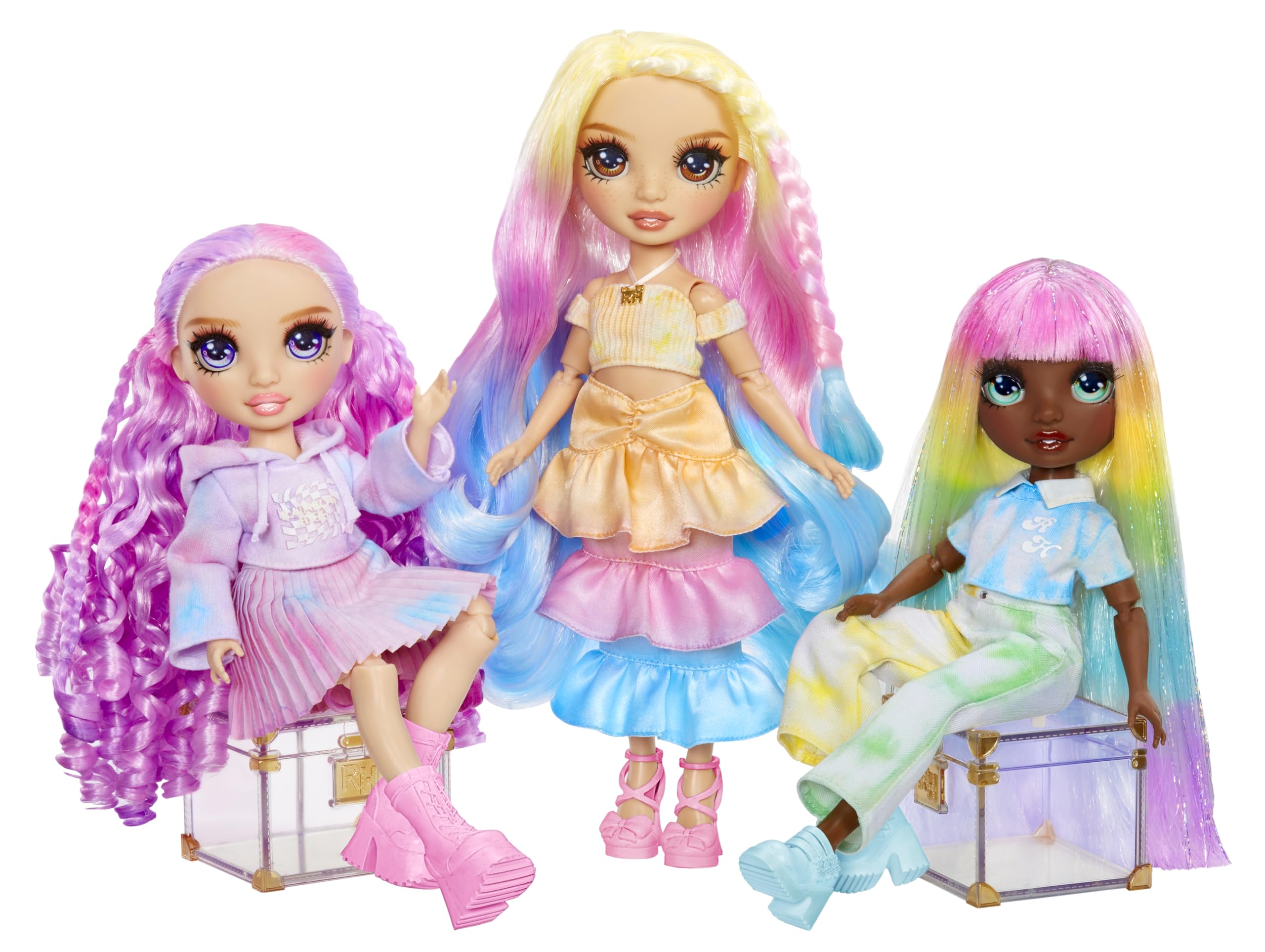 Rainbow High Watercolor & Create hair coloring offers washable color play.