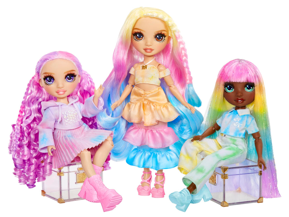Rainbow High Watercolor & Create hair coloring offers washable color play.