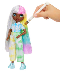 Rainbow High doll hair color-ready with washable paints