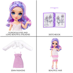 Fully poseable Violet Willow with display stand for versatile posing