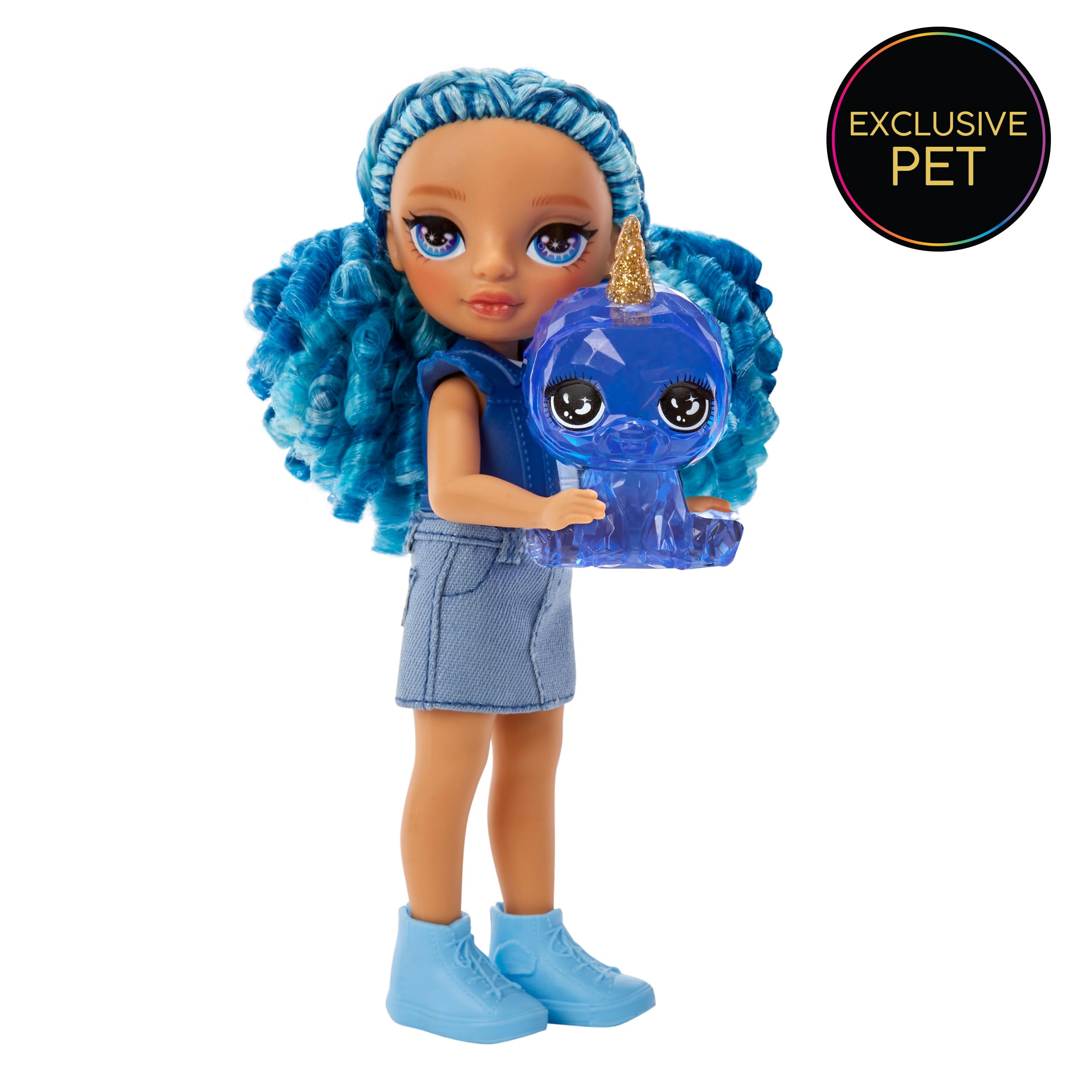 5.5 inch Rainbow High Littles doll is easily poseable