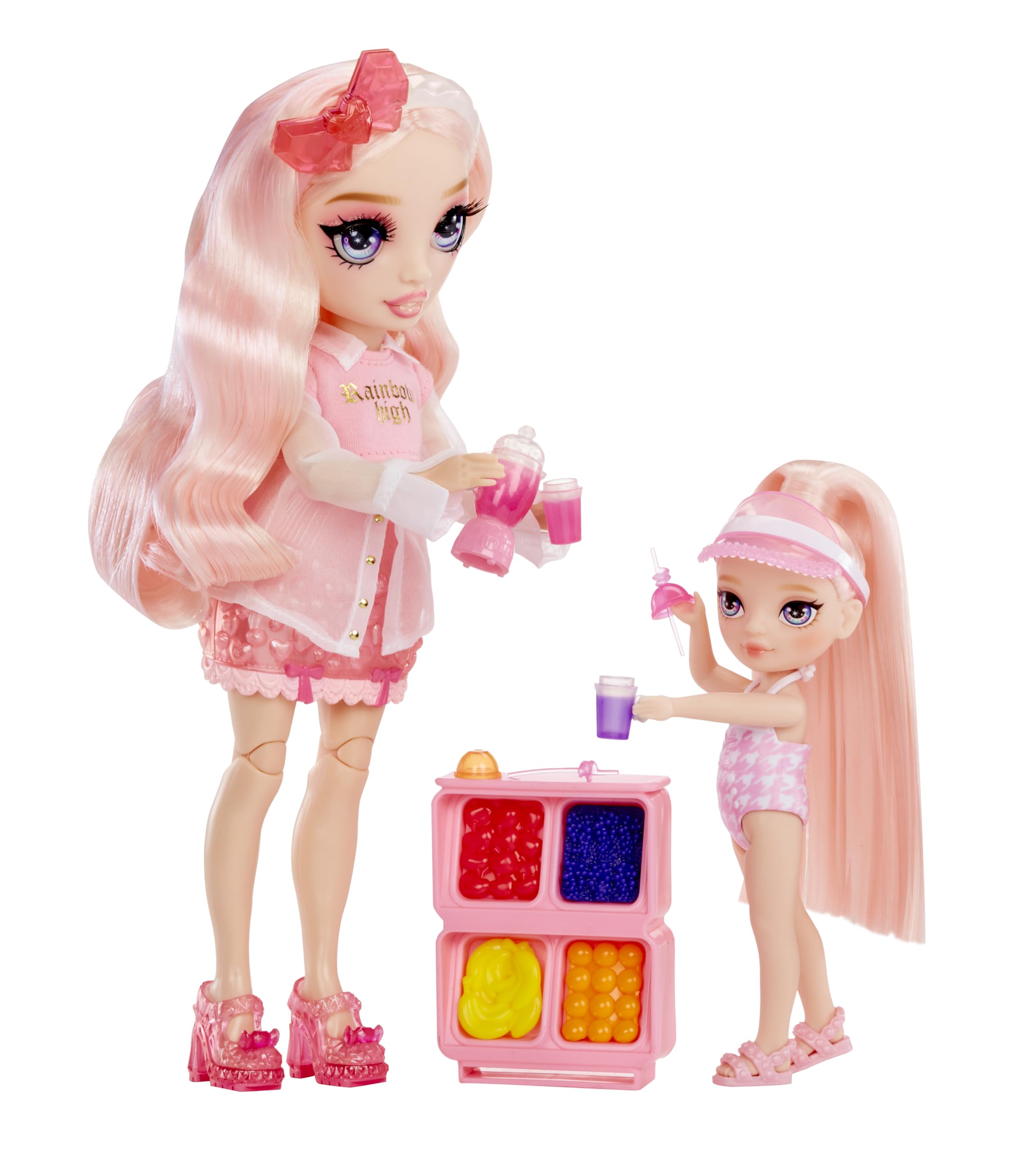Rainbow High Littles exclusive doll Blush with removable swimsuit and shoes