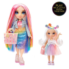 Opal Raine rainbow hair buns inspire playful styling sessions.