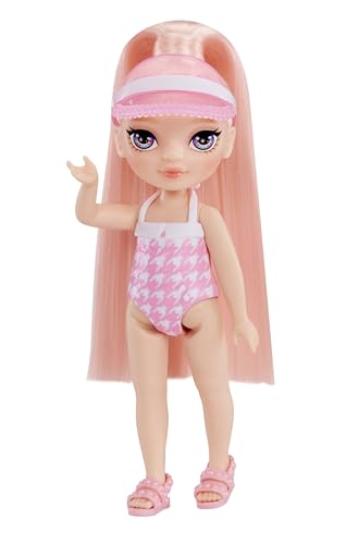Rainbow High Littles swim accessories set with floatie goggles for sunny days