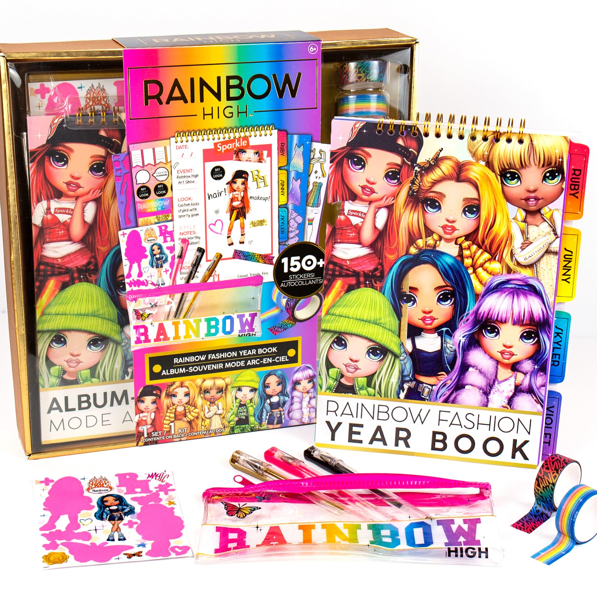Rainbow High Makeup Artist Studio cover image for imaginative fashion play