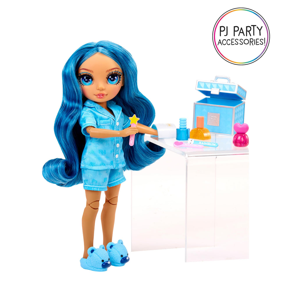 Rainbow High nail polishes and files for creative salon play.
