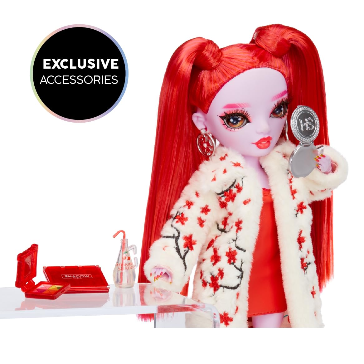 Rainbow High Shadow High Rosie fully articulated doll for dynamic posing.