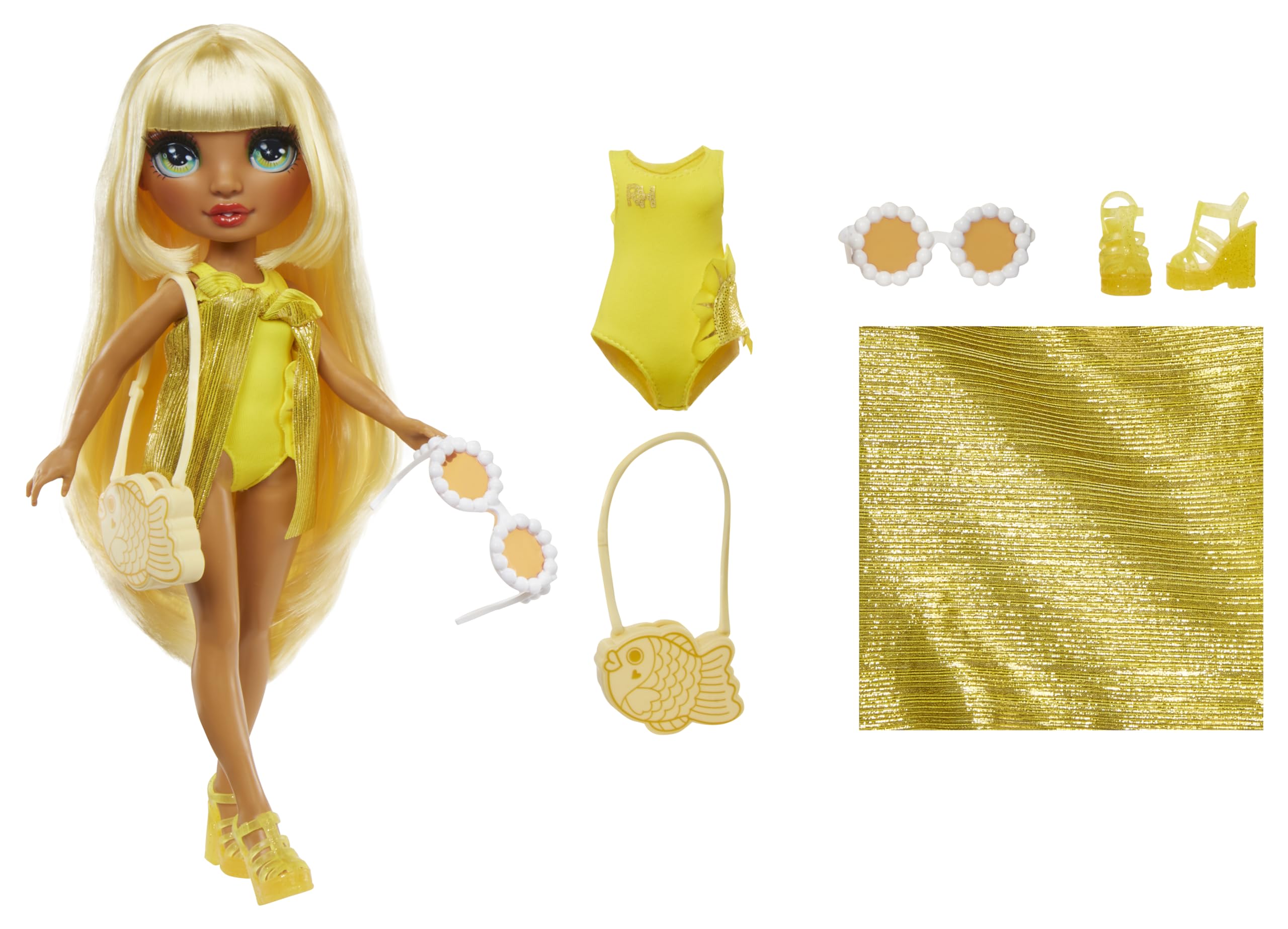 Rainbow High Sunny wrap styled in 10+ ways for versatile outfits