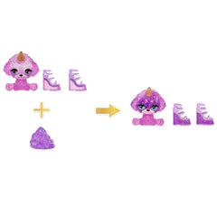 Violet's shimmering purple dress and shoes inspire stylish pretend outfits