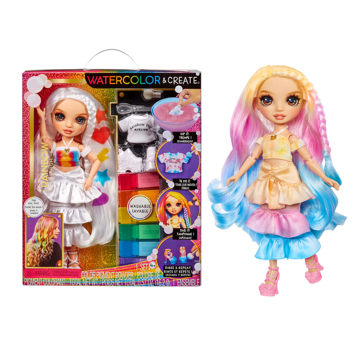 Rainbow High exclusive fashion doll ready for custom styling