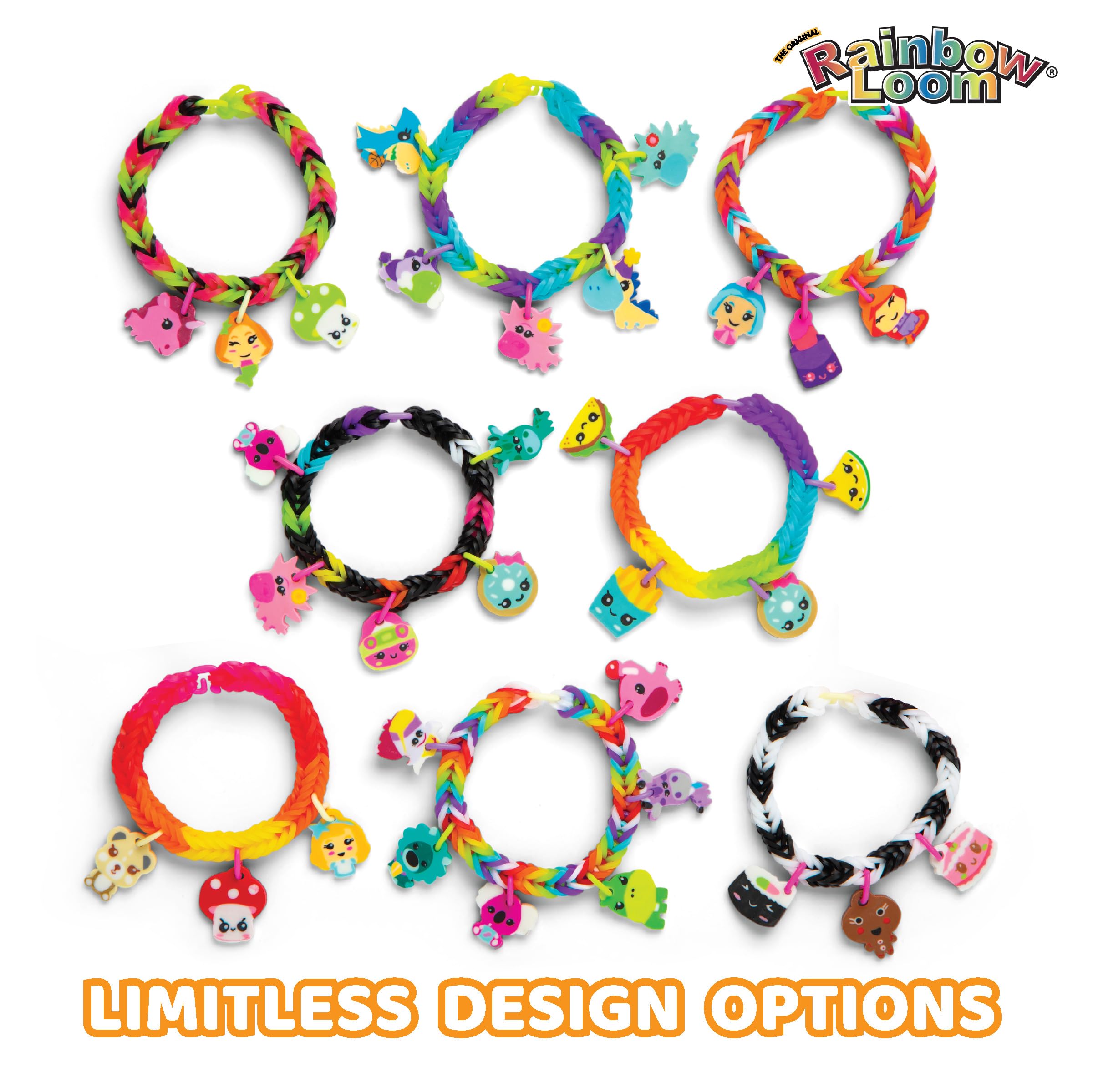 Rainbow Loom Alpha Beads provide message-ready customization