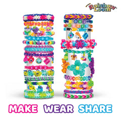 Rainbow Loom Mega Set 5600 bands in a colorful assortment for bracelet designs