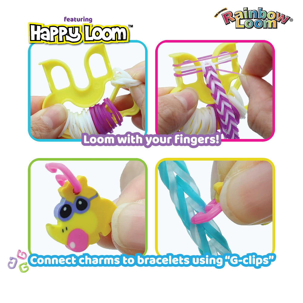Rainbow Loom Pony Beads offer decorative design options