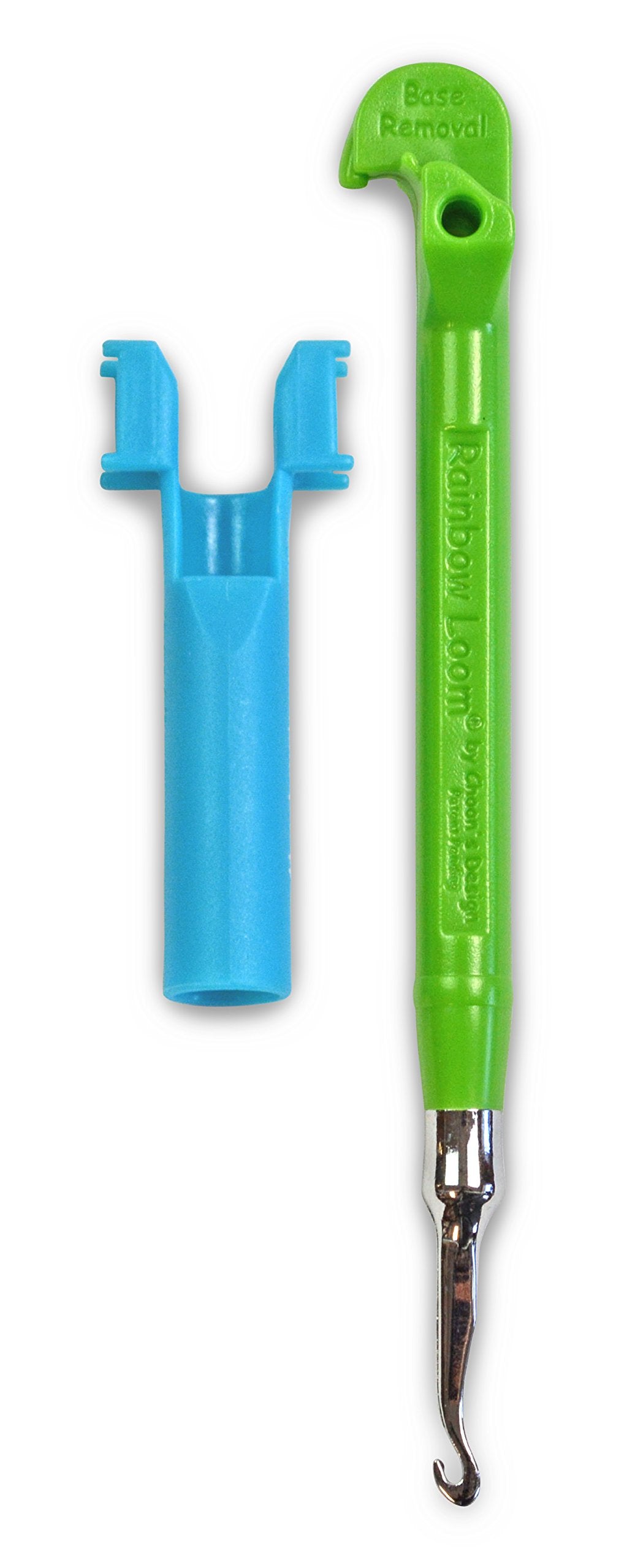 Rainbow Loom Mini Loom included for fast fishtail bracelets and travel friendly crafting