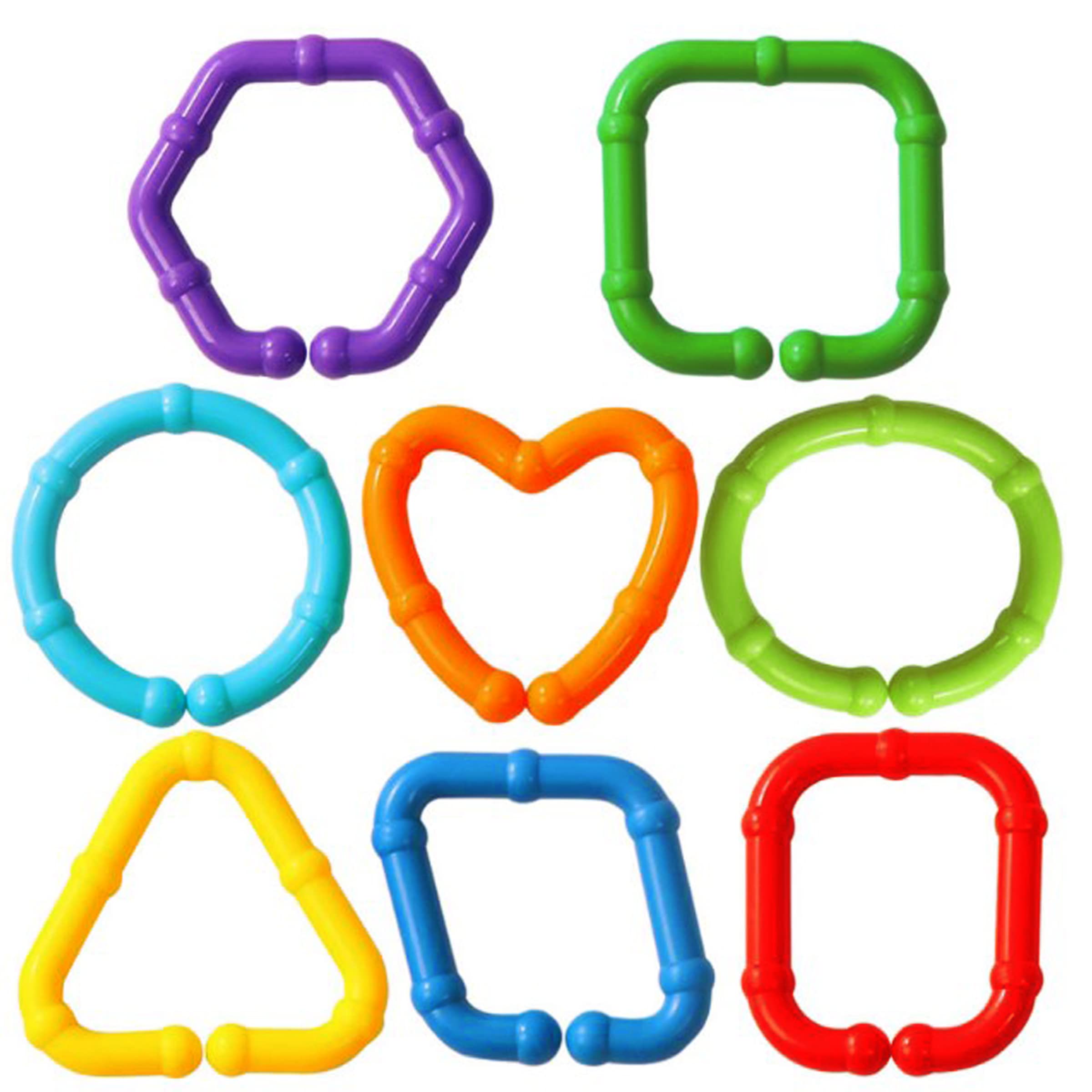 RAINBOW TOYFROG practical clips let you secure toys, pacifiers, or snacks on bags.
