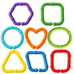 RAINBOW TOYFROG practical clips let you secure toys, pacifiers, or snacks on bags.