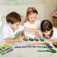 Rainbow Toyfrog transparent storage container with secure clasps