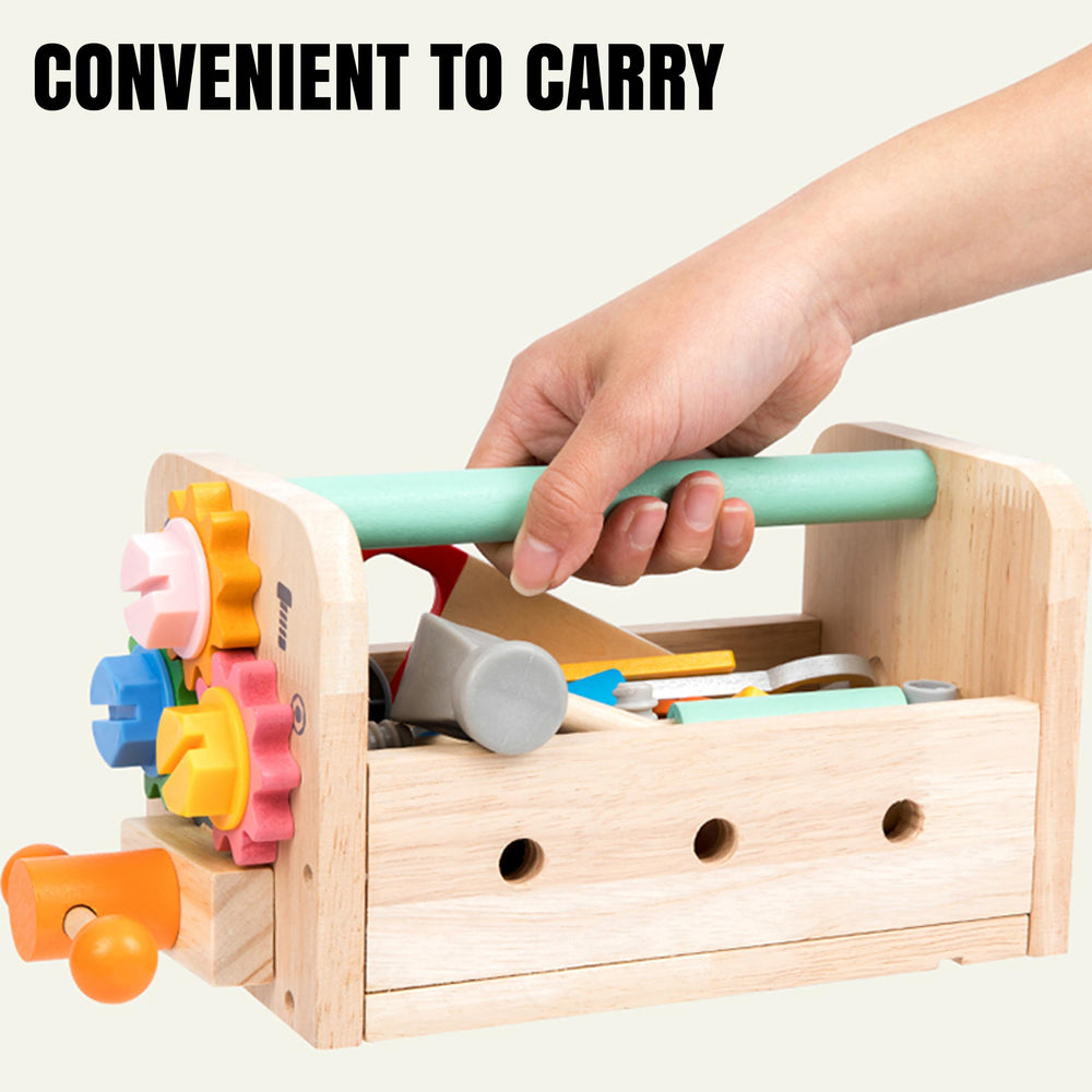 RAISUL kids tool set suitable for ages 3 to 13, sparks curiosity.