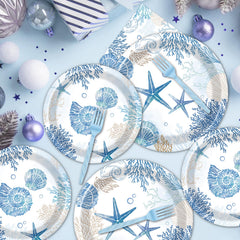 Rakuto Ocean Beach Party Pack: cohesive coastal decor for a seaside gathering.