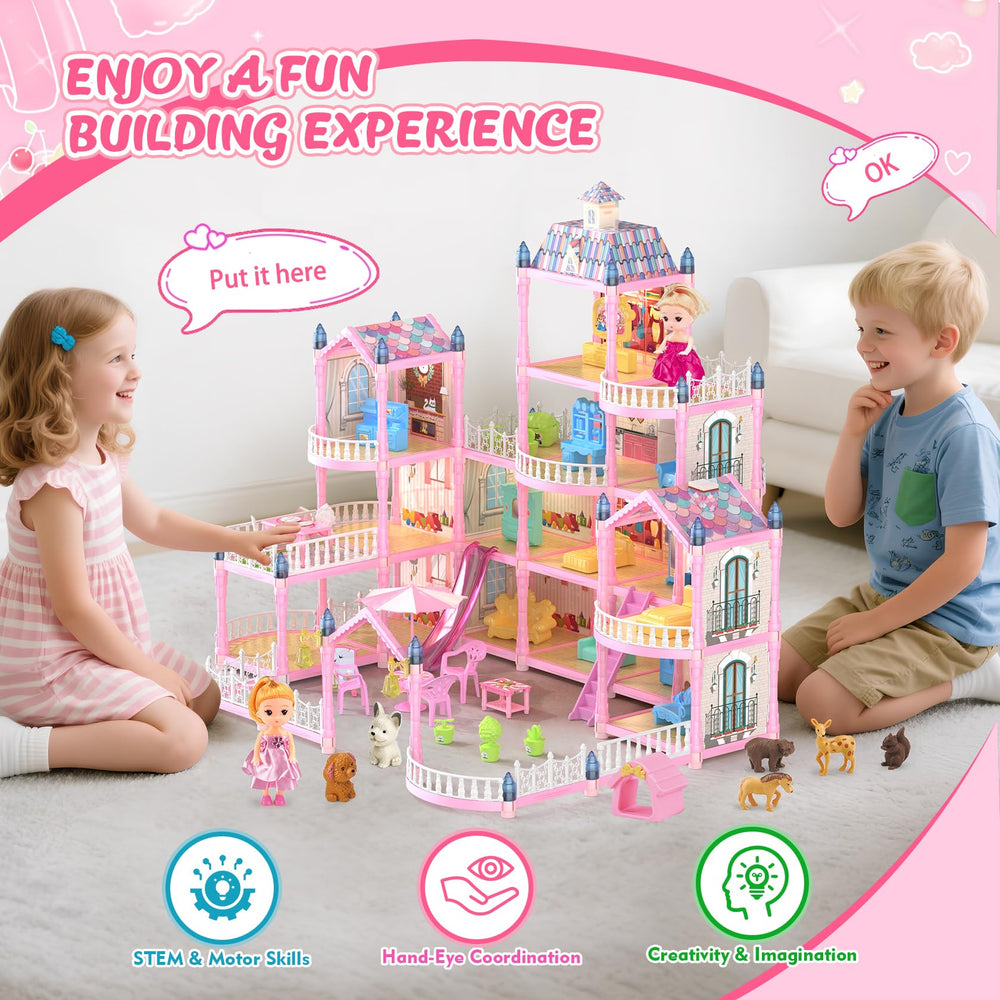 Randhar dolls and pets included inspire daily scenes and nurturing pretend scenarios.