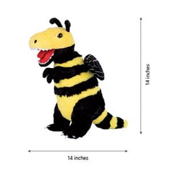 Side profile view of Randimals plush suitable for display