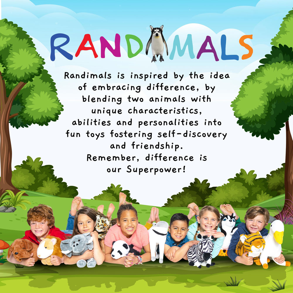 Randimals Hork figure packaging display showing gift-ready presentation.